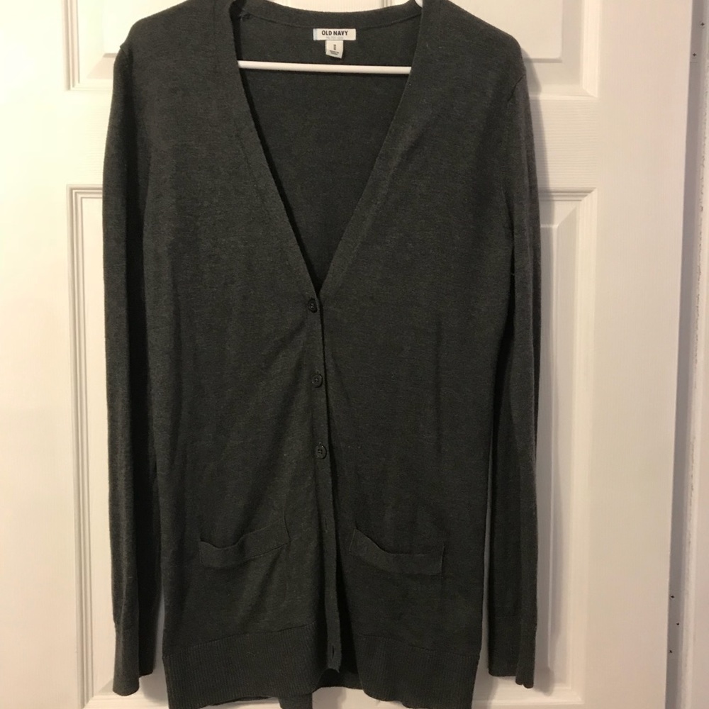 Old navy slate gray cardigan
